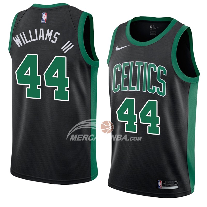 Maglia NBA Celtics Robert Williams Iii Statement 2017-18 Nero